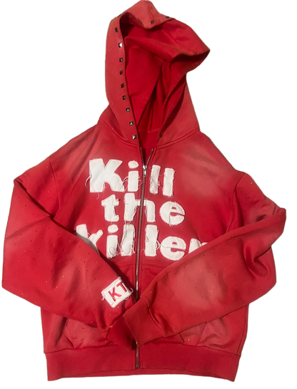 KTK FULL ZIP-UP RED(PRE-ORDER)